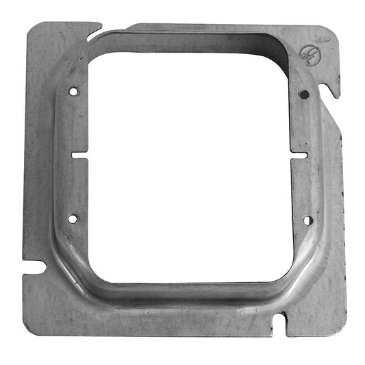 AR820 - 4-11/16" SQUARE MULTIGANG DEVICE RING, TWO GANG, 1-1/4 RAISED