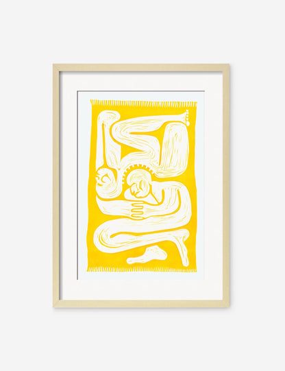 Cloudgazers Print by Adrian Brandon