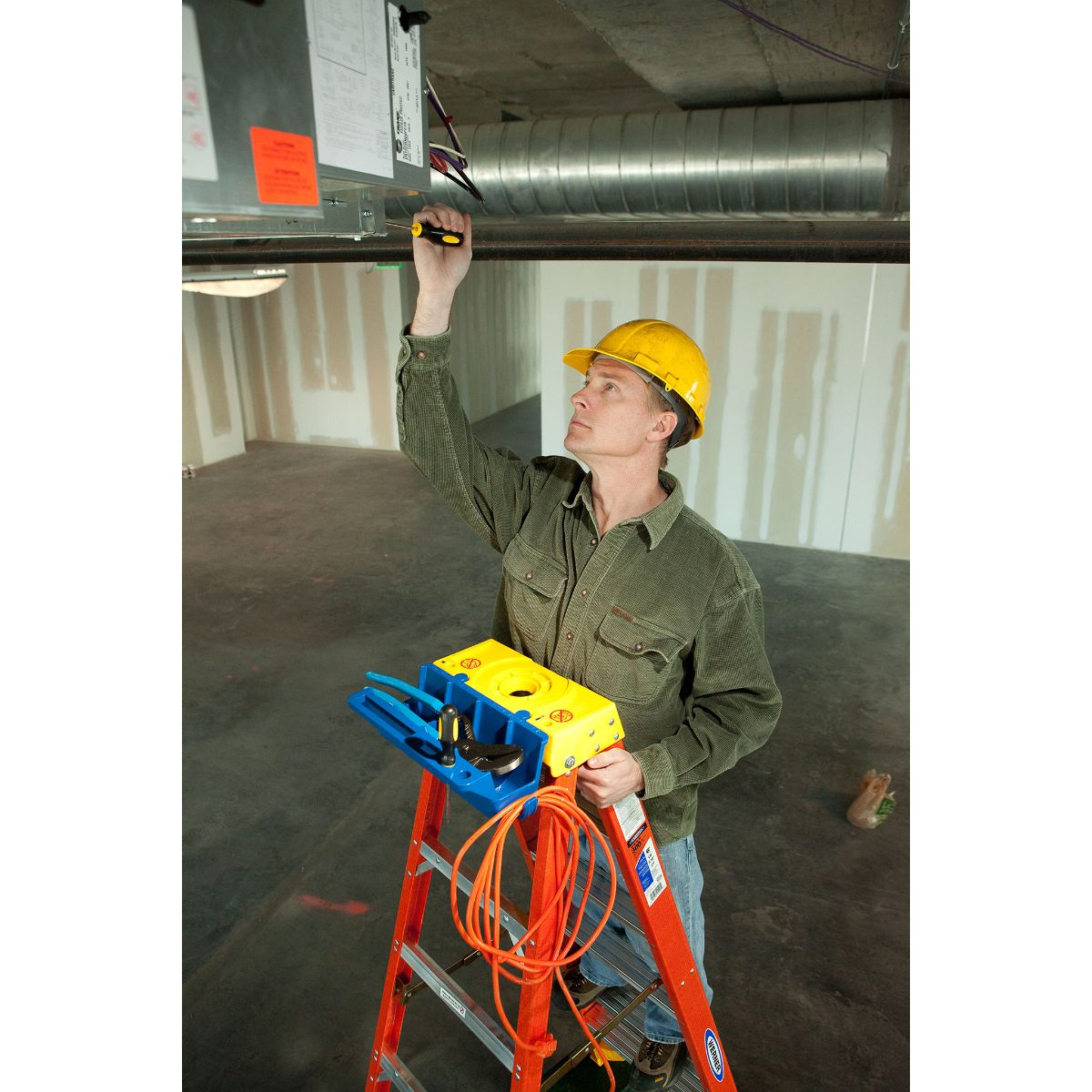 6204 4 ft Type IA Fiberglass Step Ladder