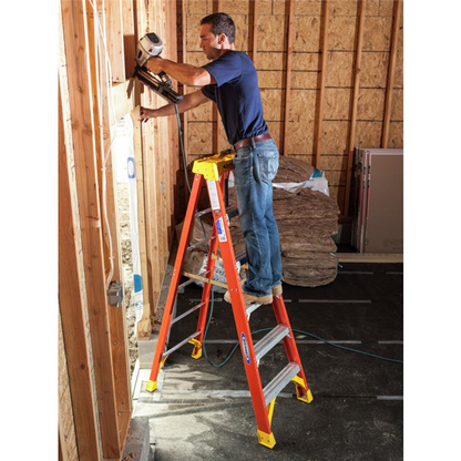 6208 8 ft Type IA Fiberglass Step Ladder