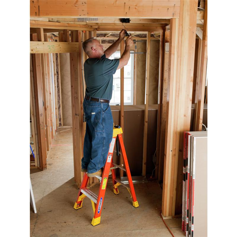 6208 8 ft Type IA Fiberglass Step Ladder