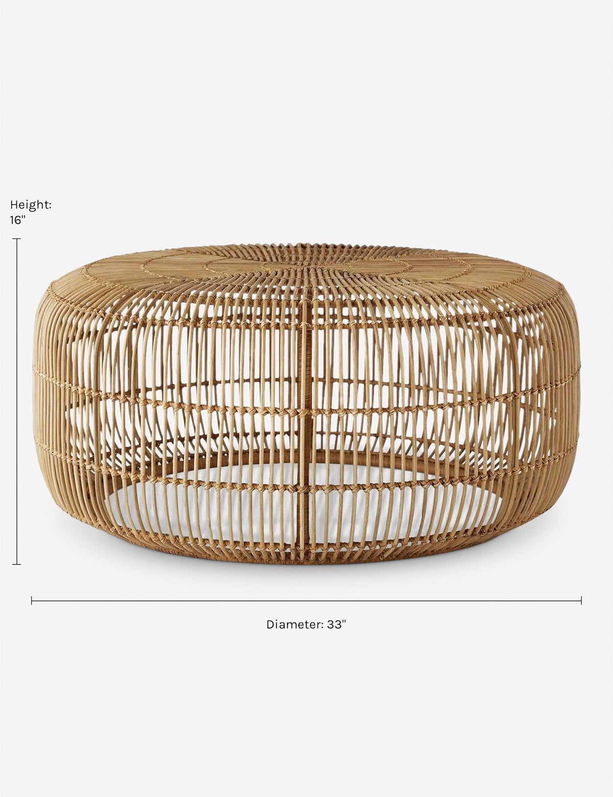 Amina Round Coffee Table
