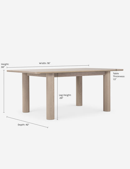 Arc Dining Table by Sun at Six