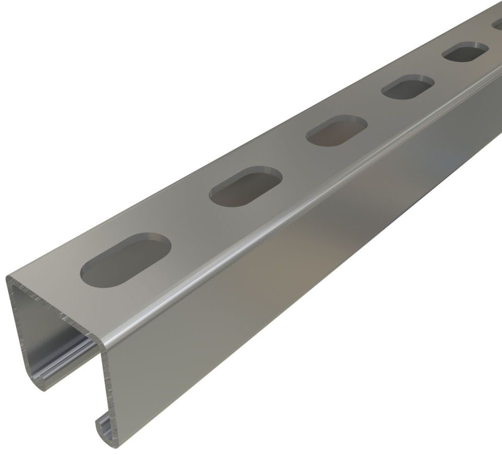 ALLIED TUBE AND CONDUIT PS-200-EH-10-PG PS 200 EH 1 5/8 IN. X 1 5/8 IN. X 12 GA. CHANNEL WITH 1 1/8 IN. X 9/16 IN. ELONGATED HOLES ON 2 IN. CENTERS