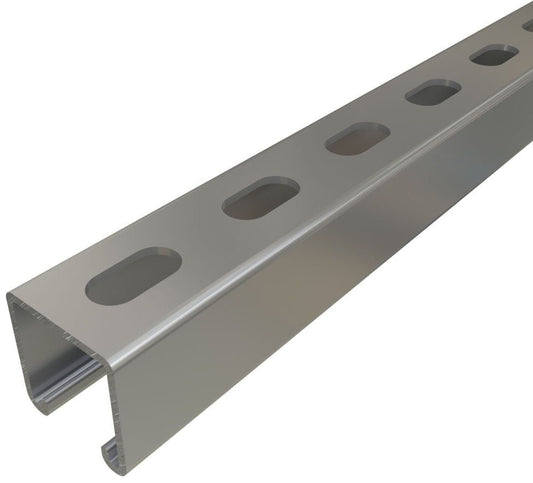ALLIED TUBE AND CONDUIT PS-200-EH-20-PG PS 200 EH 1 5/8 IN. X 1 5/8 IN. X 12 GA. CHANNEL WITH 1 1/8 IN. X 9/16 IN. ELONGATED HOLES ON 2 IN. CENTERS