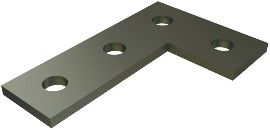 ALLIED TUBE AND CONDUIT PS-719-EG PS 719 FOUR HOLE CORNER PLATE