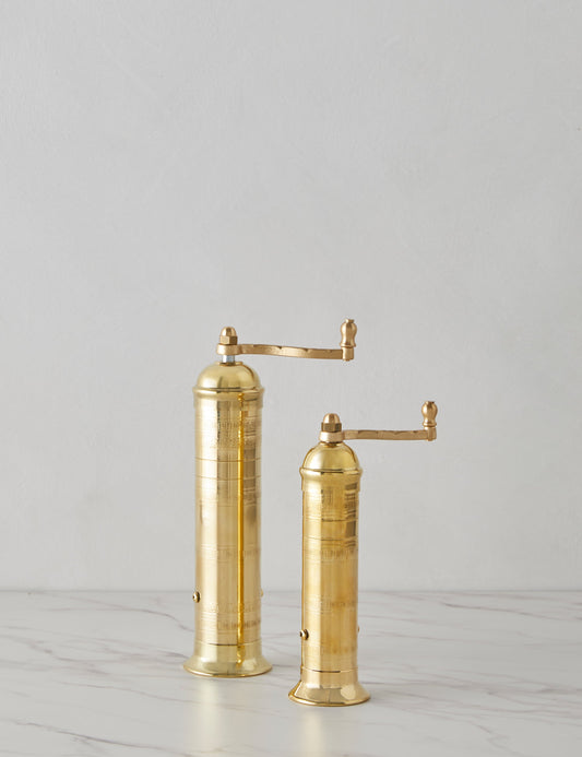 Atlas Brass Pepper Mill