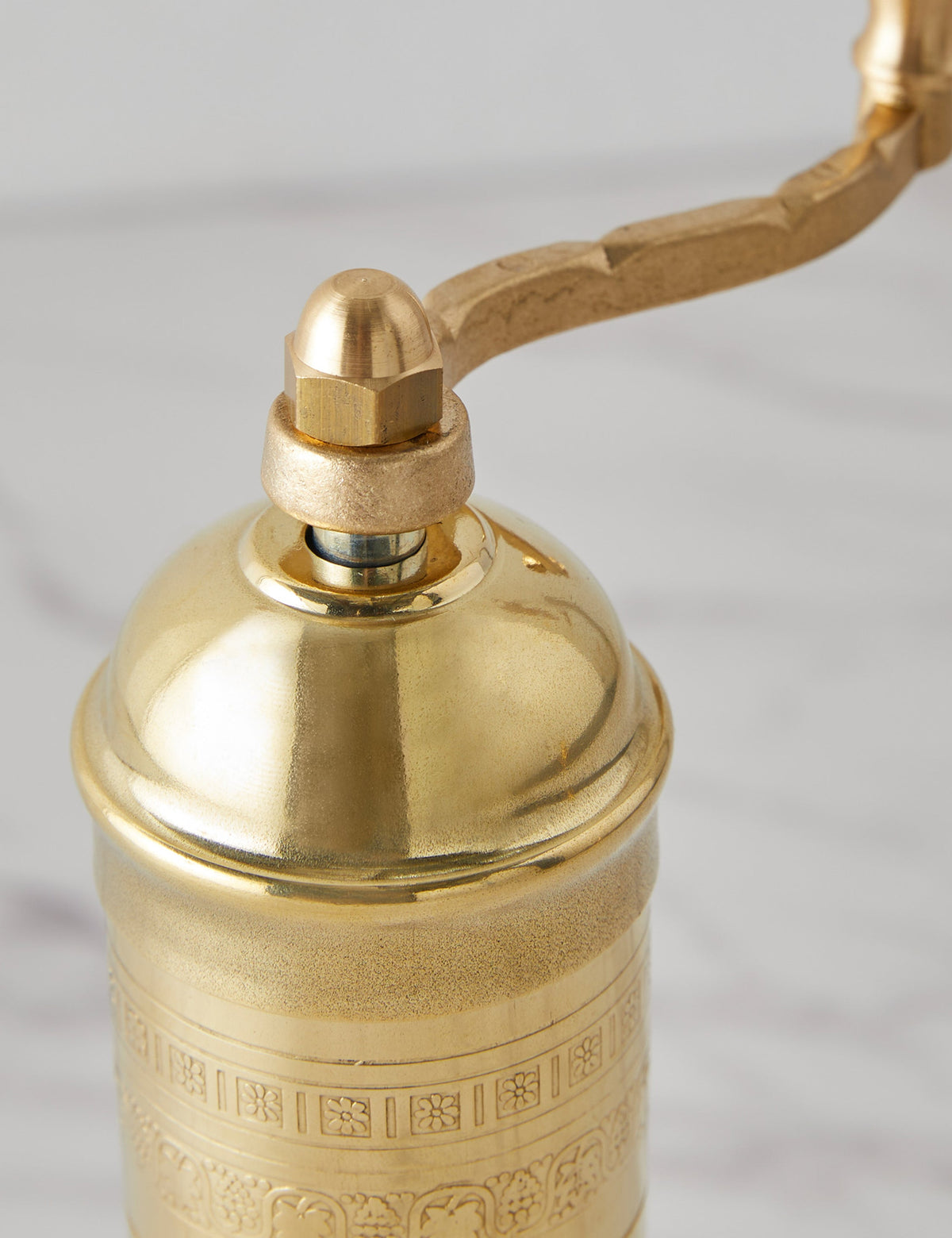 Atlas Brass Pepper Mill