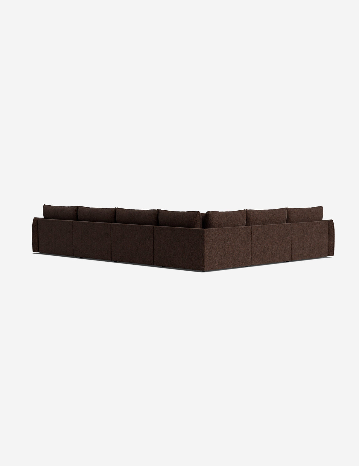 Balmer Modular Corner Sectional Sofa With Ottoman