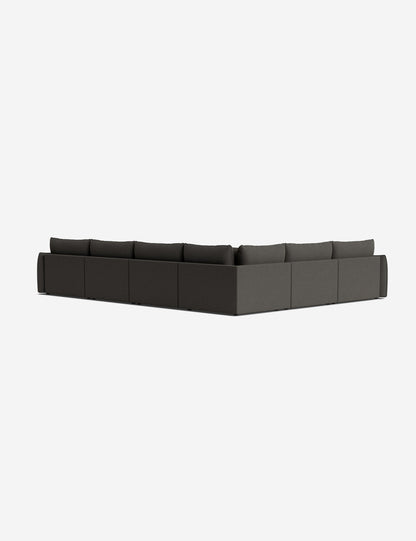 Balmer Modular Corner Sectional Sofa With Ottoman