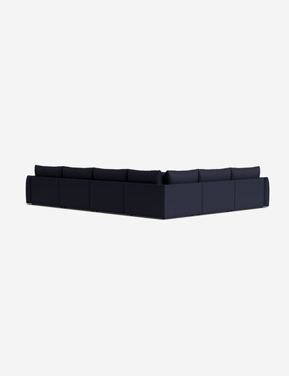 Balmer Modular Corner Sectional Sofa With Ottoman