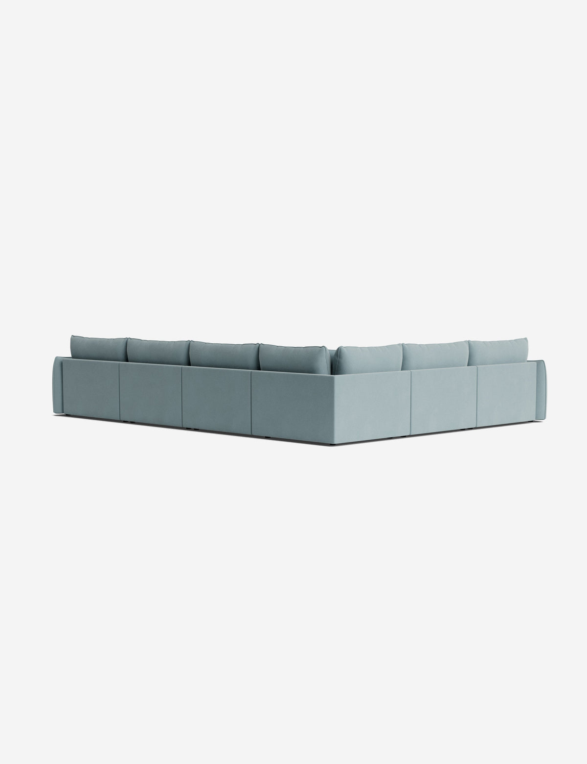 Balmer Modular Corner Sectional Sofa With Ottoman