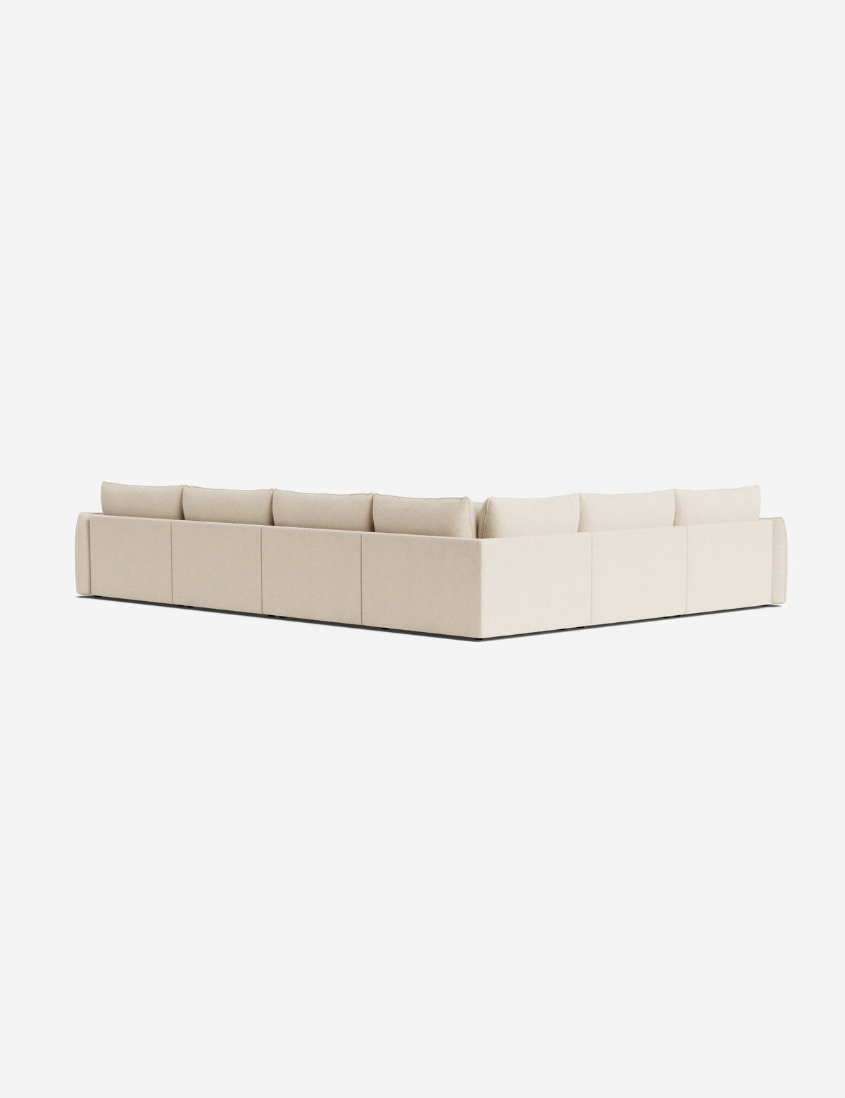 Balmer Modular Corner Sectional Sofa With Ottoman