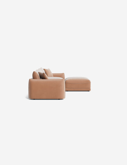 Balmer Modular Sectional Sofa With Ottoman