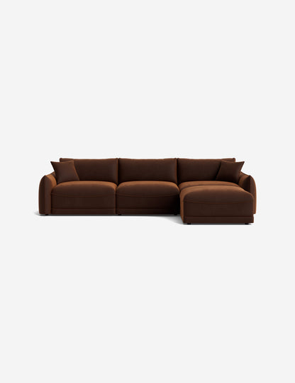 Balmer Modular Sectional Sofa With Ottoman