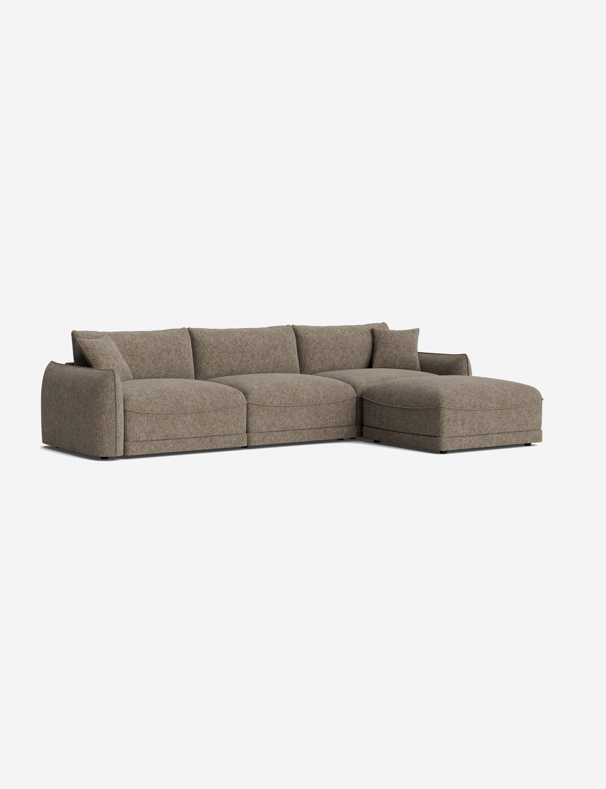 Balmer Modular Sectional Sofa With Ottoman