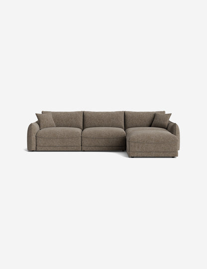 Balmer Modular Sectional Sofa With Ottoman