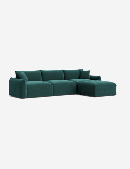 Balmer Modular Sectional Sofa With Ottoman