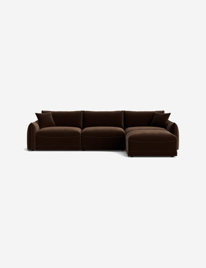 Balmer Modular Sectional Sofa With Ottoman