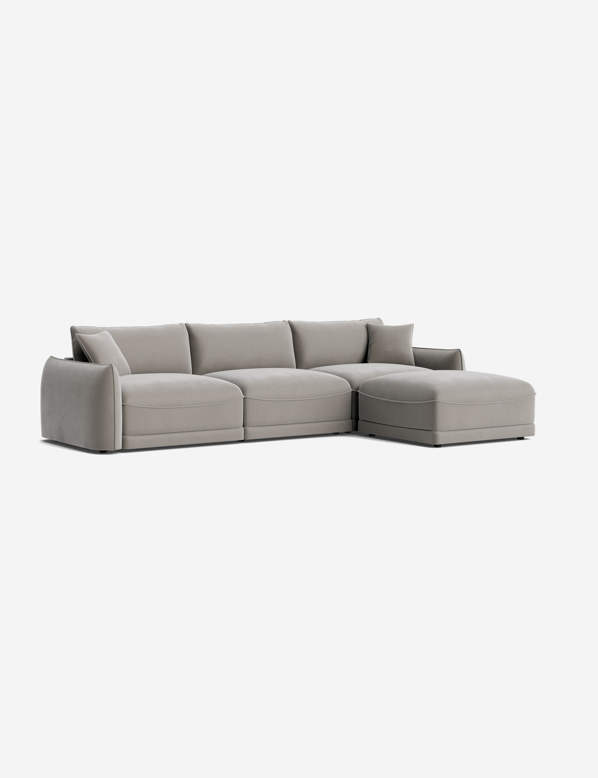 Balmer Modular Sectional Sofa With Ottoman