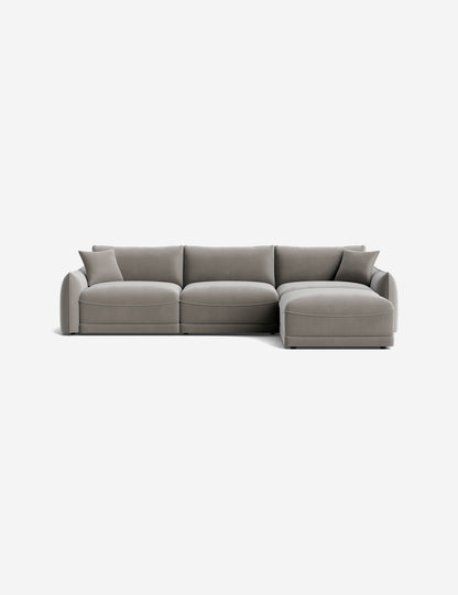 Balmer Modular Sectional Sofa With Ottoman