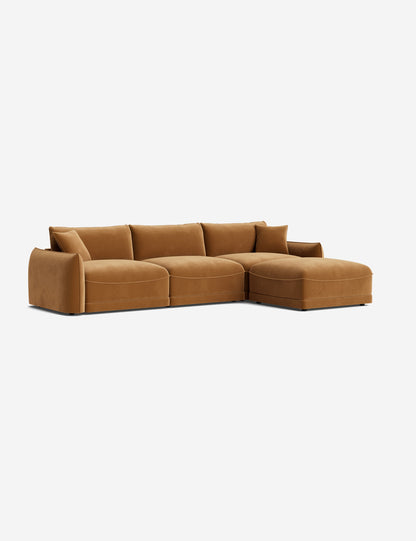 Balmer Modular Sectional Sofa With Ottoman