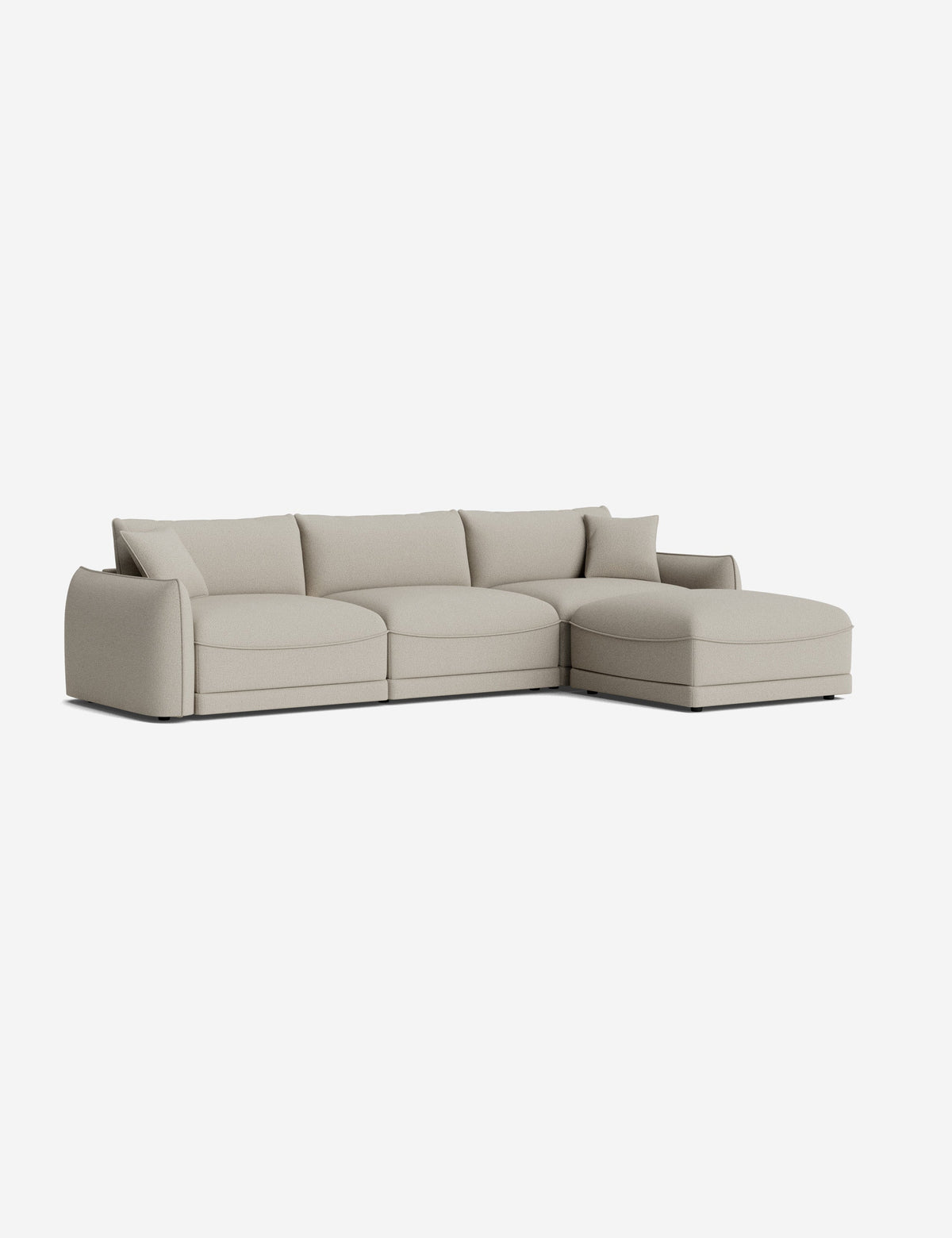 Balmer Modular Sectional Sofa With Ottoman