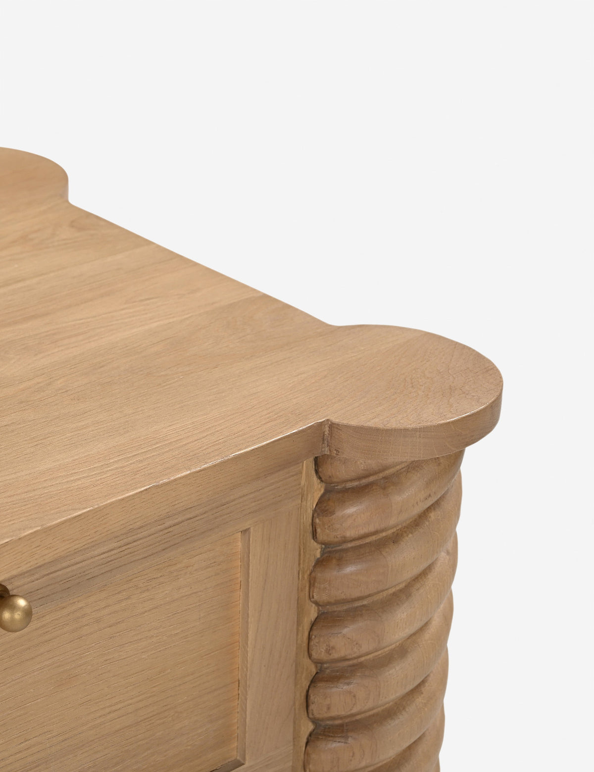 Treccia 2-Drawer Nightstand by Gillian Segal for Moe's