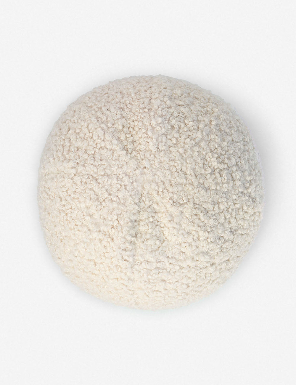 Bouclé Ball Pillow by Sarah Sherman Samuel
