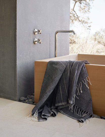 Melkam Bath Sheet by Bolé Road Textiles