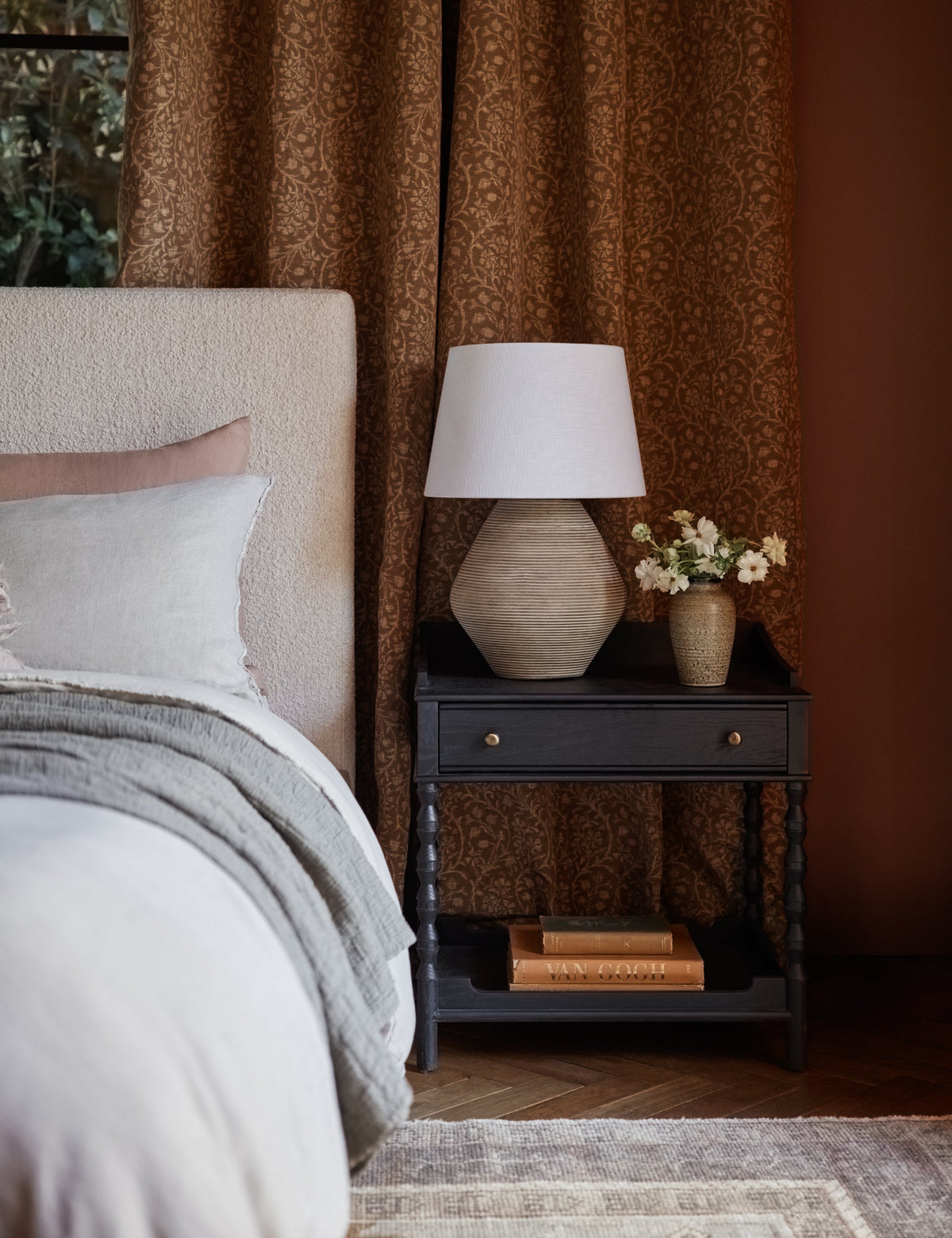 Open Box: Topia Nightstand, Black by Ginny Macdonald