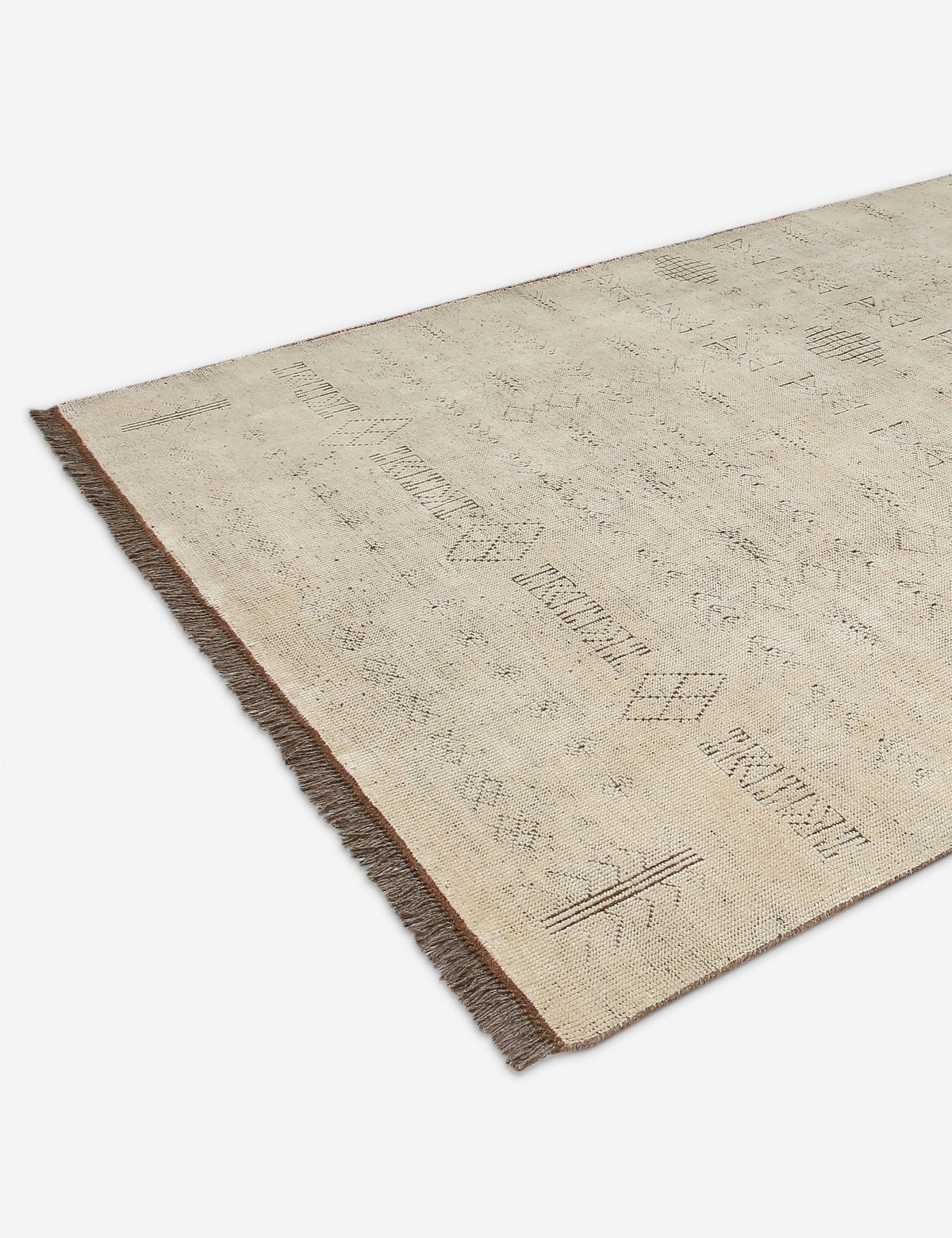 Belgian Hand-Knotted Wool Rug by Button Atelier x Co.House Designs
