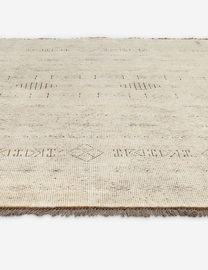Belgian Hand-Knotted Wool Rug by Button Atelier x Co.House Designs
