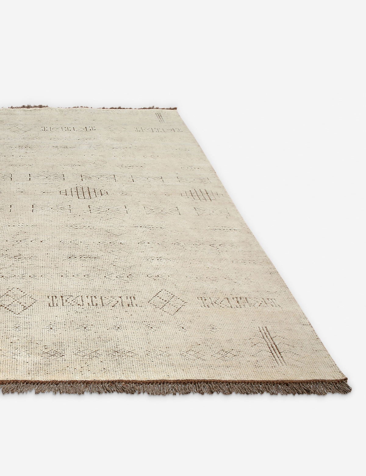 Belgian Hand-Knotted Wool Rug by Button Atelier x Co.House Designs