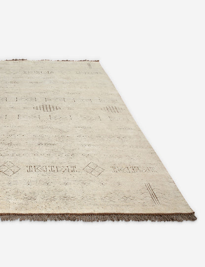 Belgian Hand-Knotted Wool Rug by Button Atelier x Co.House Designs