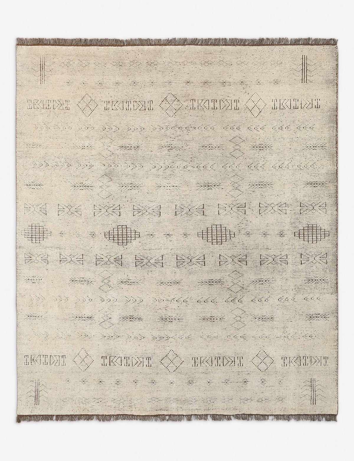 Belgian Hand-Knotted Wool Rug by Button Atelier x Co.House Designs