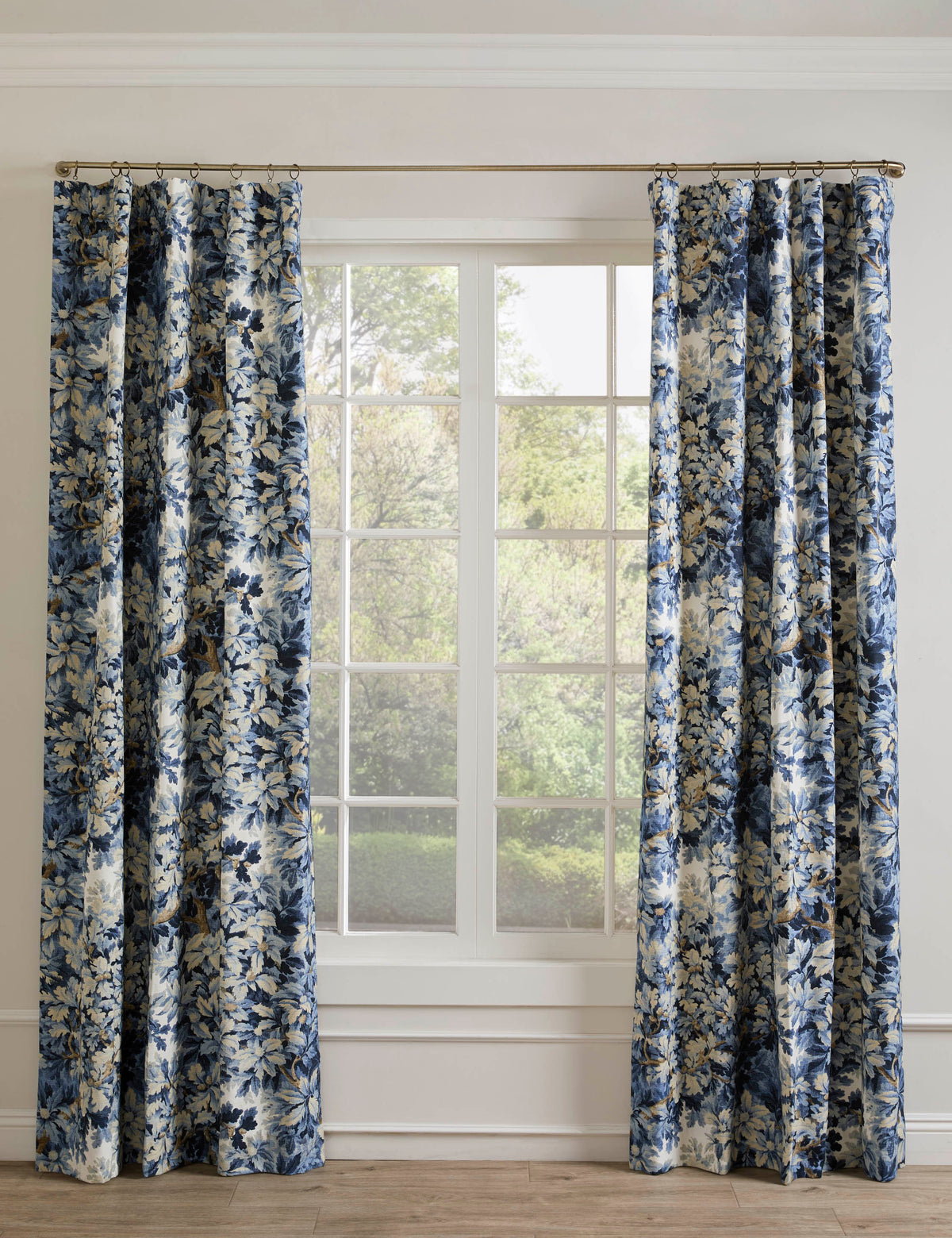 Bois de Chene Curtain Panel by Scalamandre
