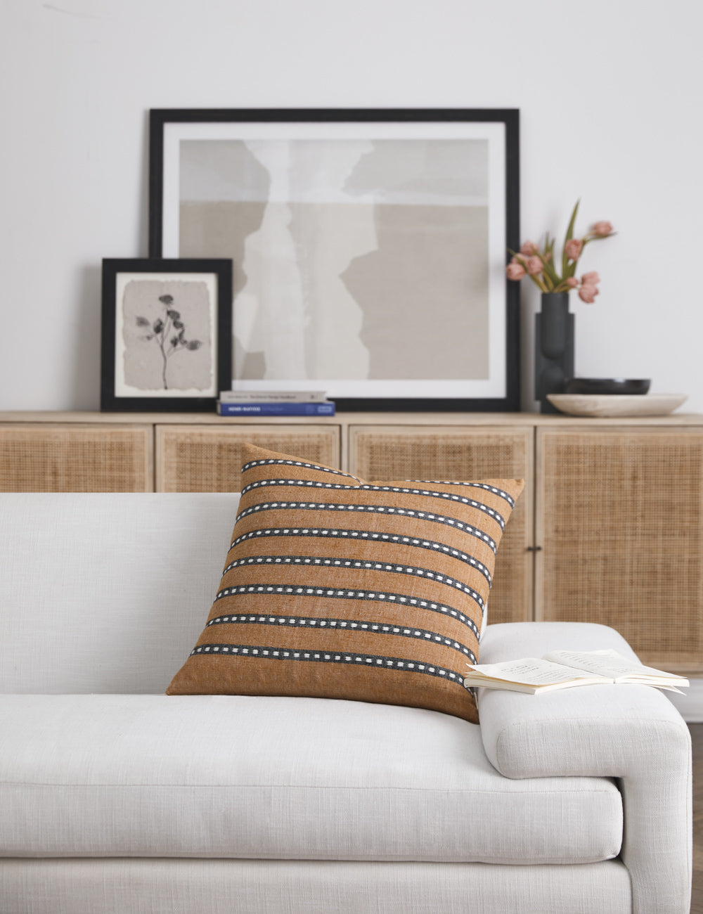 Kombulcha Pillow by Bolé Road Textiles