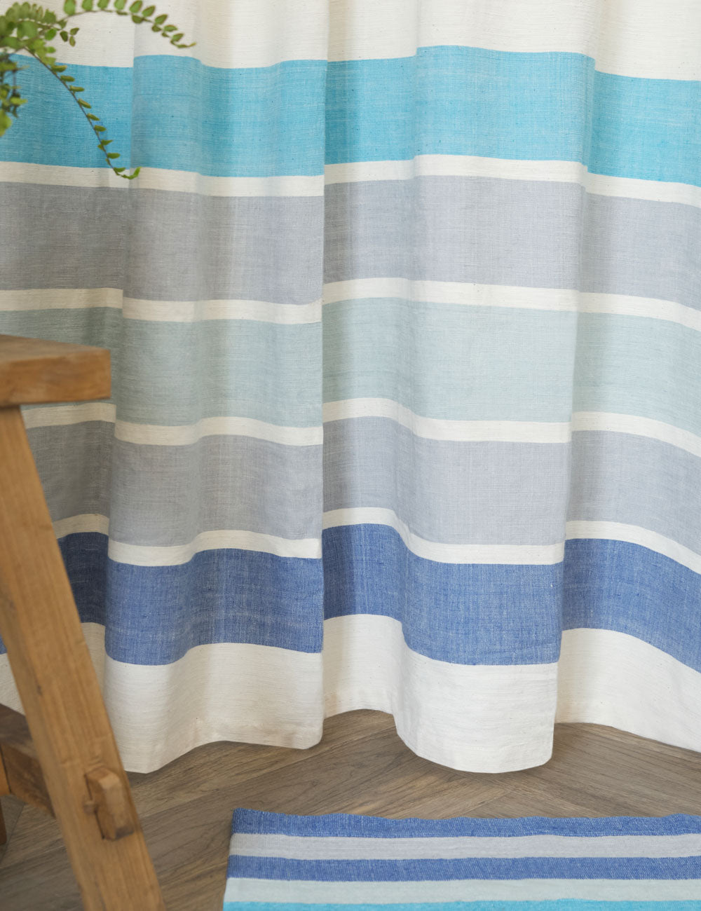 Omo Shower Curtain by Bolé Road Textiles