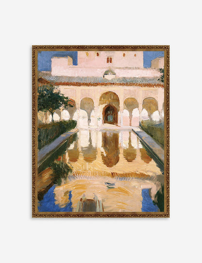 Hall of the Ambassadors, Alhambra, Granada' Wall Art by Joaquin Sorolla y Bastida