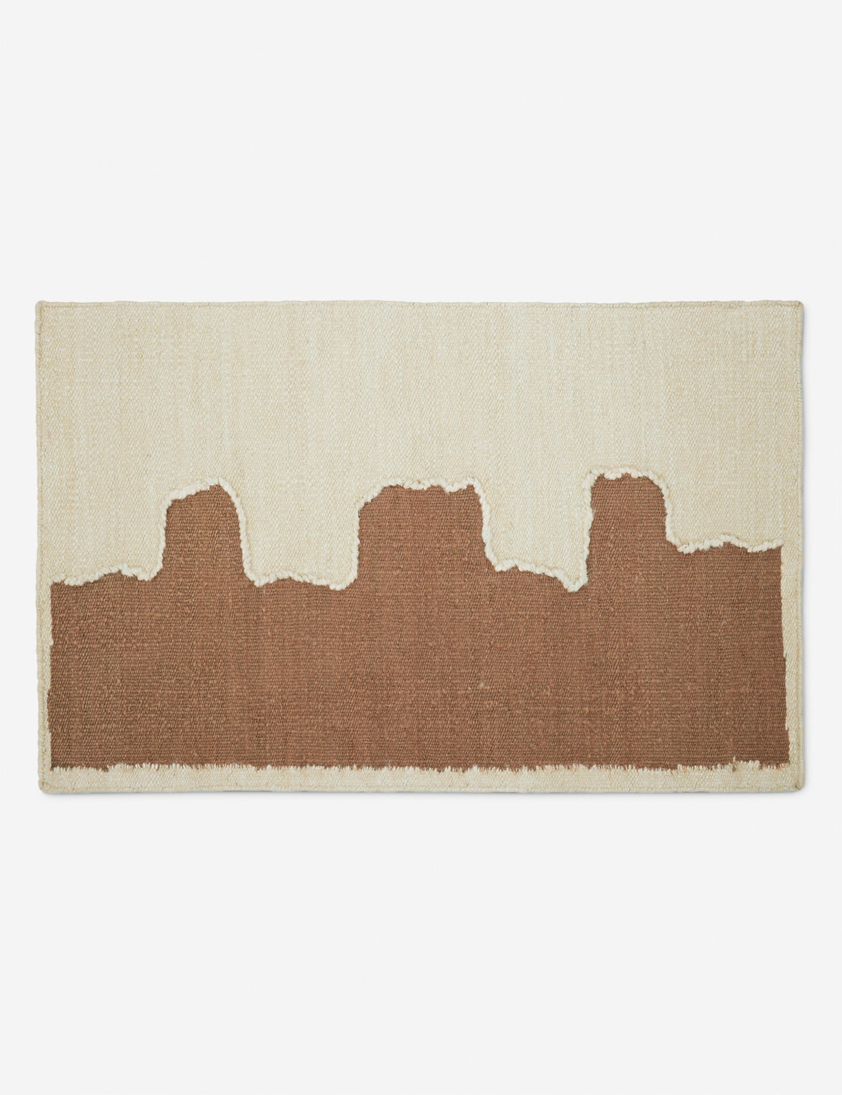 Butte Flatweave Linen Rug by Élan Byrd