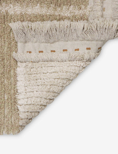 Duetto Reversible Washable Rug by Lorena Canals
