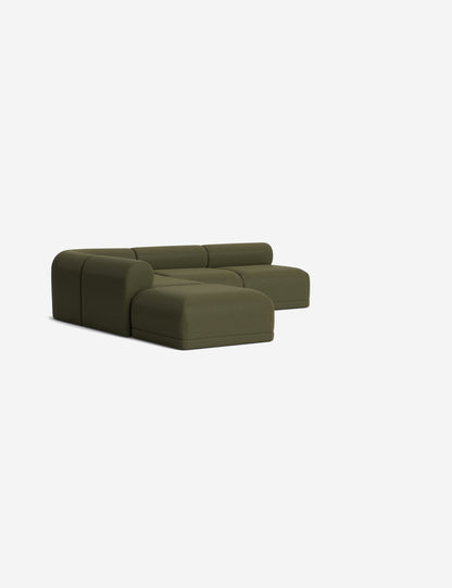 Carson Modular Sectional Sofa with Ottoman