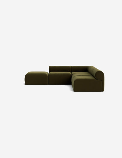Carson Modular Sectional Sofa with Ottoman