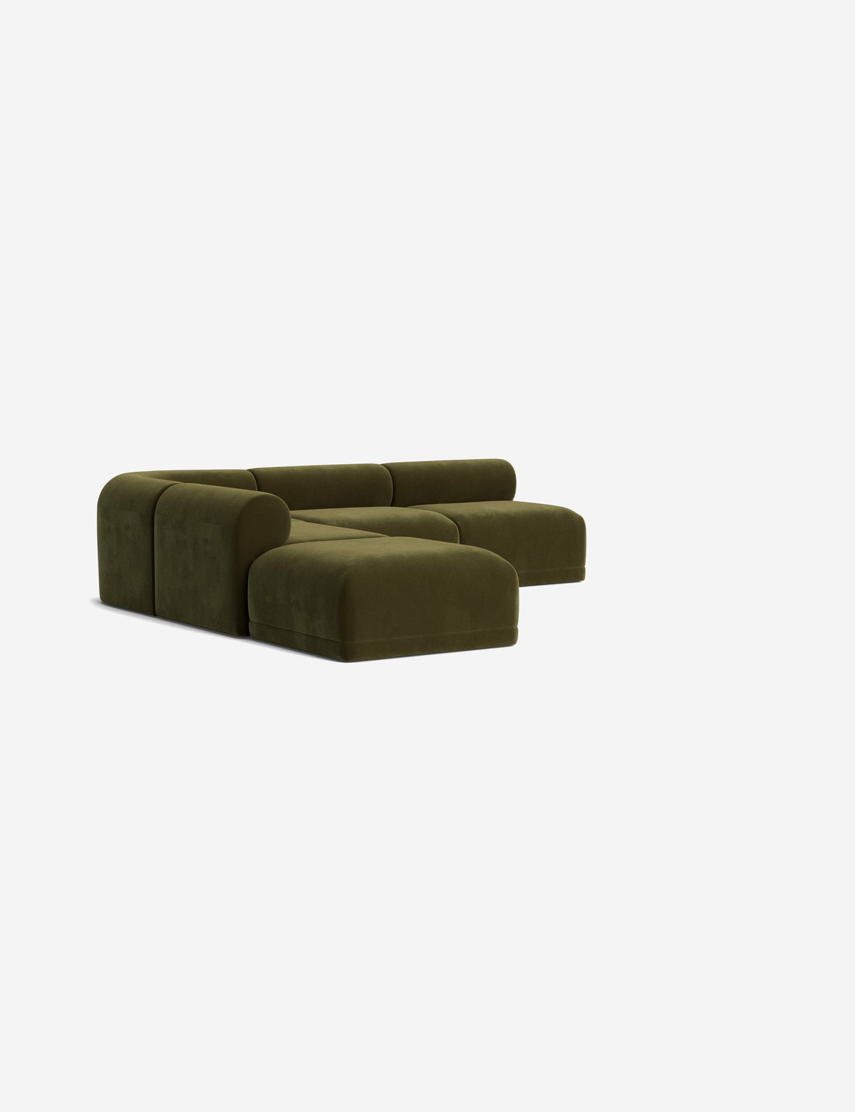 Carson Modular Sectional Sofa with Ottoman