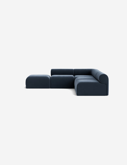 Carson Modular Sectional Sofa with Ottoman