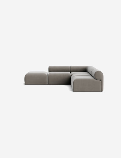 Carson Modular Sectional Sofa with Ottoman