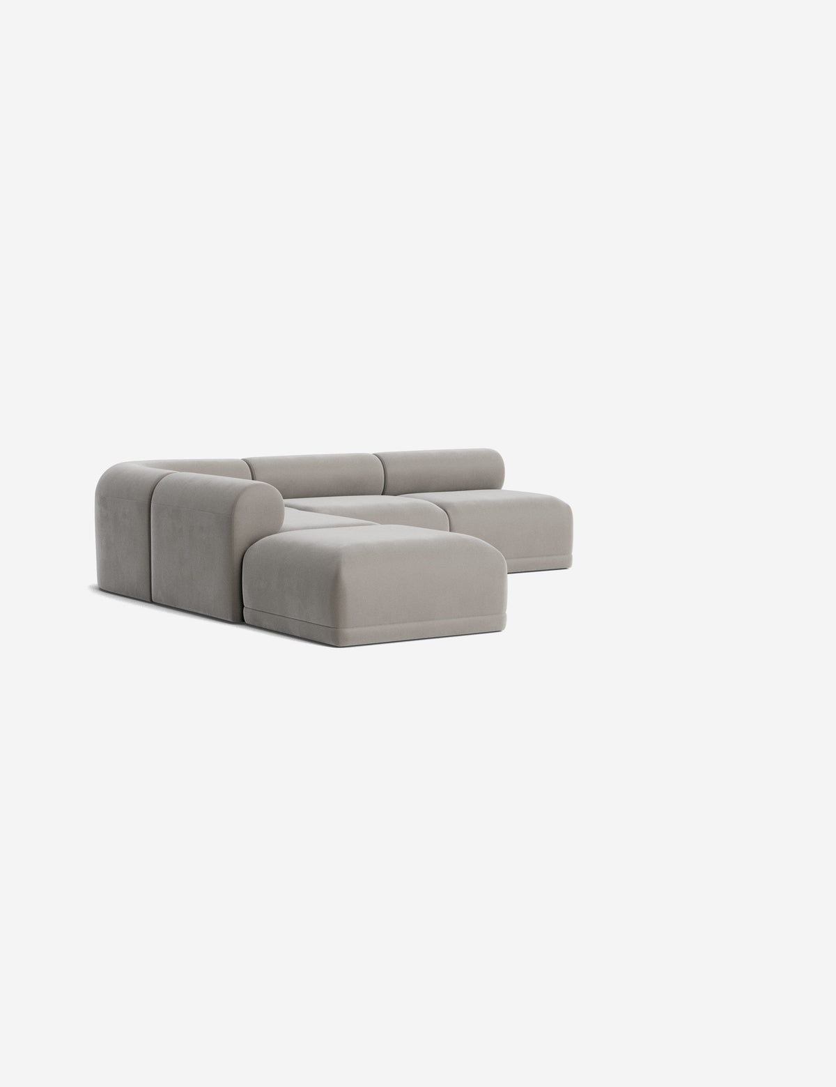 Carson Modular Sectional Sofa with Ottoman