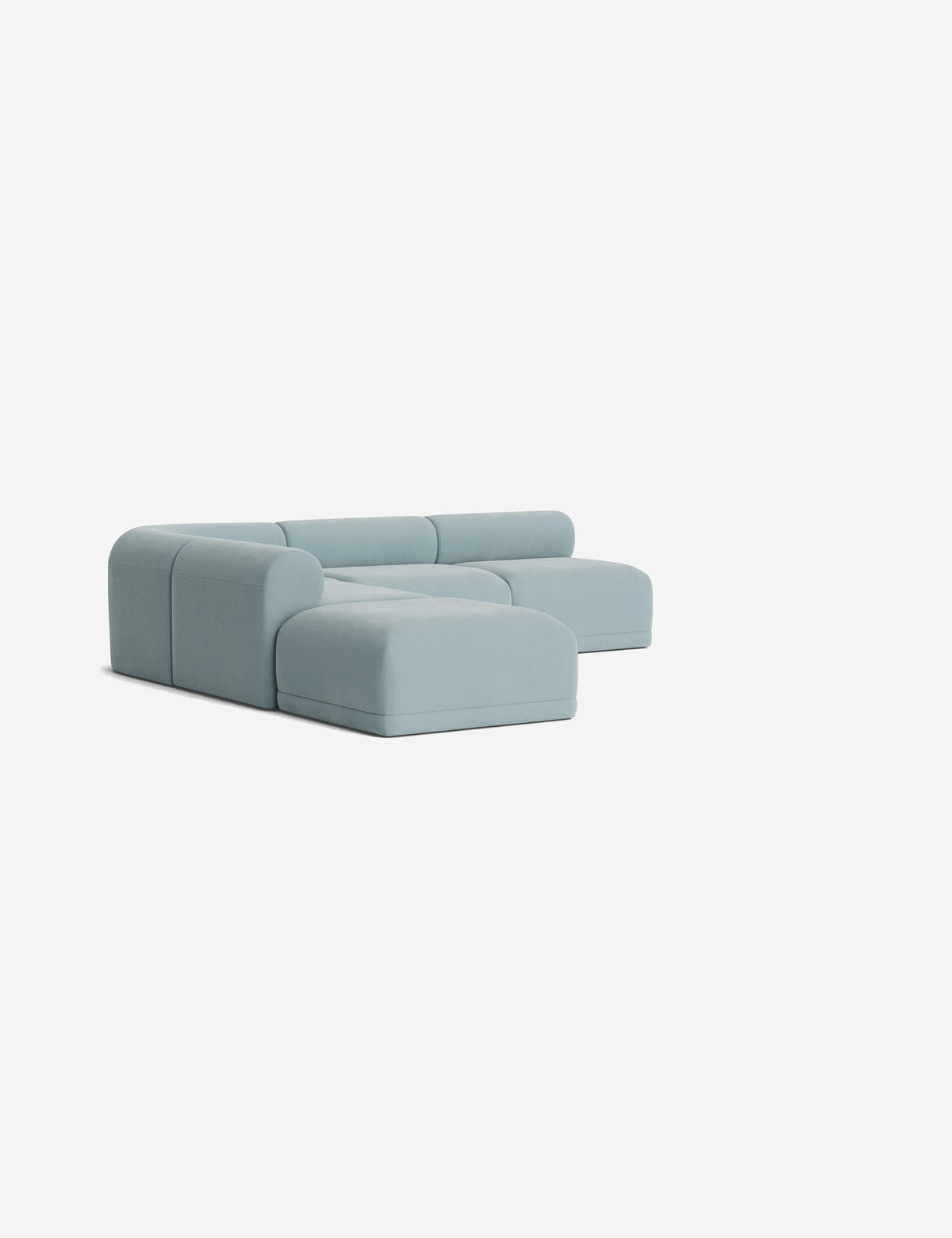 Carson Modular Sectional Sofa with Ottoman