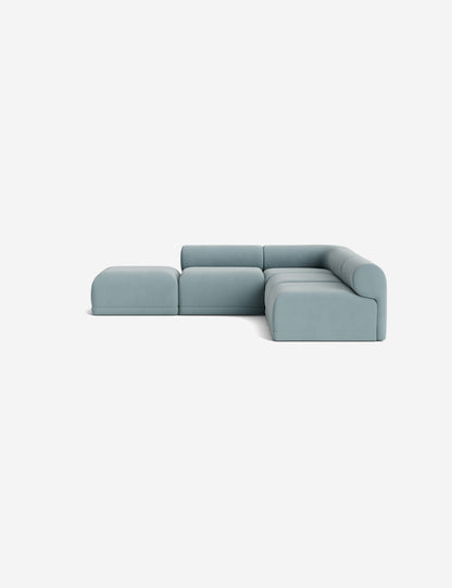 Carson Modular Sectional Sofa with Ottoman
